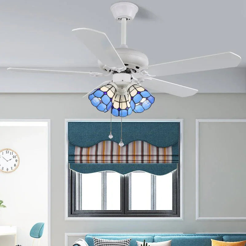 ColorPop Kids’ Ceiling Fan Light - view 3 | Metavaya
