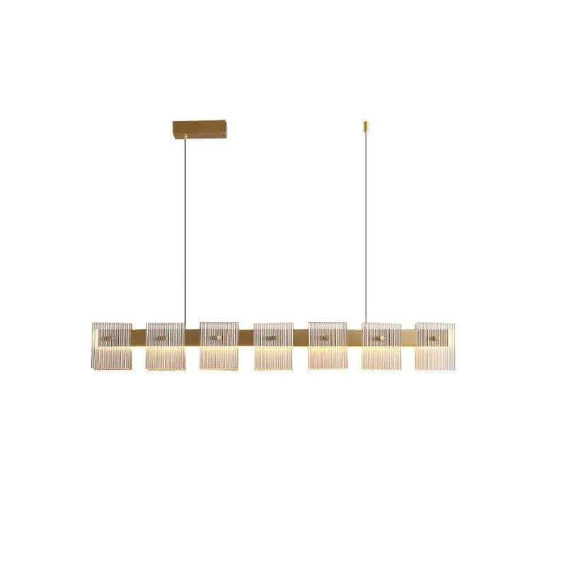 Metavaya Pendant Light Dia 90cm x H 200cm / L 35.4″ x H 78.7″ / Gold Evette Pendant Light 6938617790462 M2023101303-2
