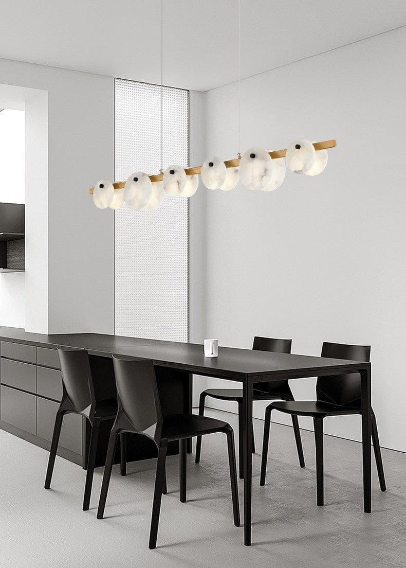 Metavaya Chandelier Copper marble chandelier