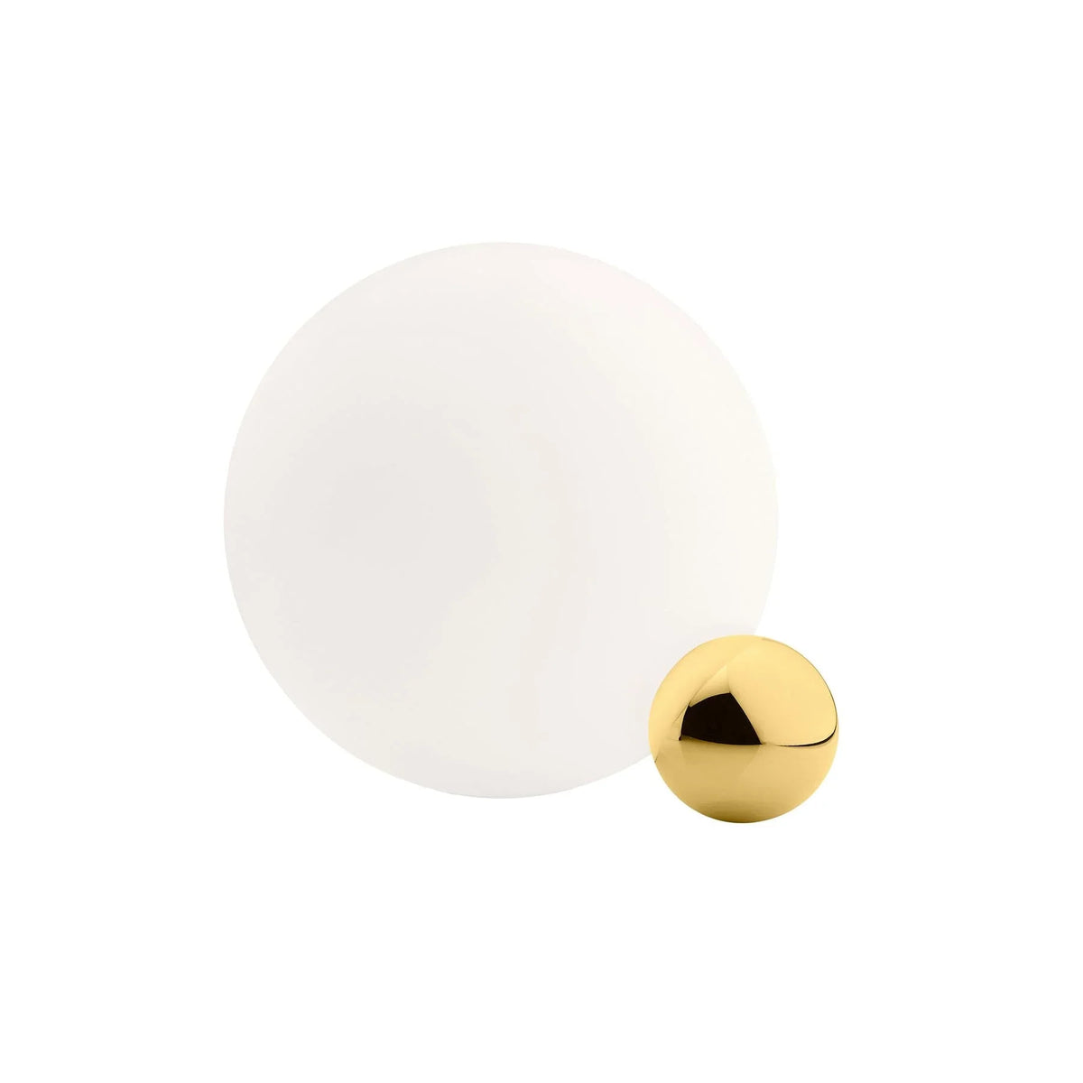 Metavaya Table Lamp Dia 33cm x H 25cm / ∅ 13″ x H 9.8″ / Gold+White / US Plug Copycat Table Lamp 6938617811389 M2023110205-5