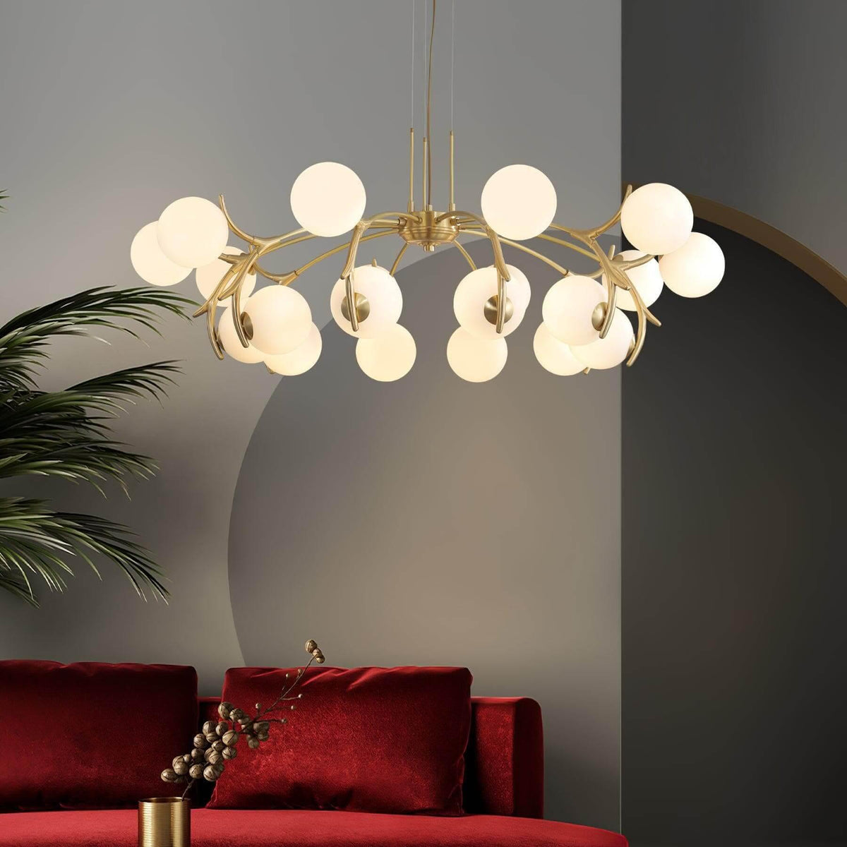 Metavaya Chandelier Corbett Chandelier Corbett Chandelier- Buy online