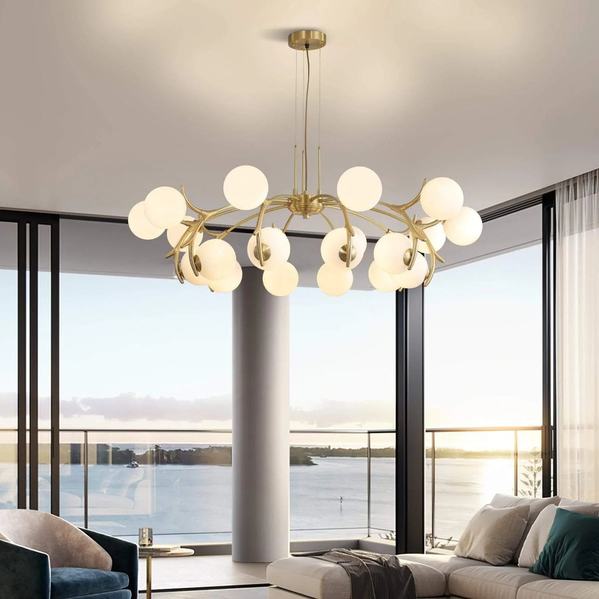 Metavaya Chandelier Corbett Chandelier Corbett Chandelier- Buy online