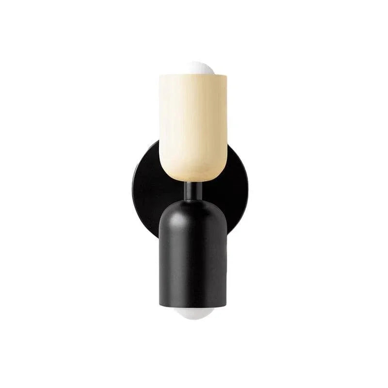 Metavaya Wall lamp Size: W 12cm x H 25.5cm / W 4.7″ x H 10″*2 / Red Couleur Double Wall Lamp 662668826486 M2023121505-14 Couleur Double Wall Light | Special Sale