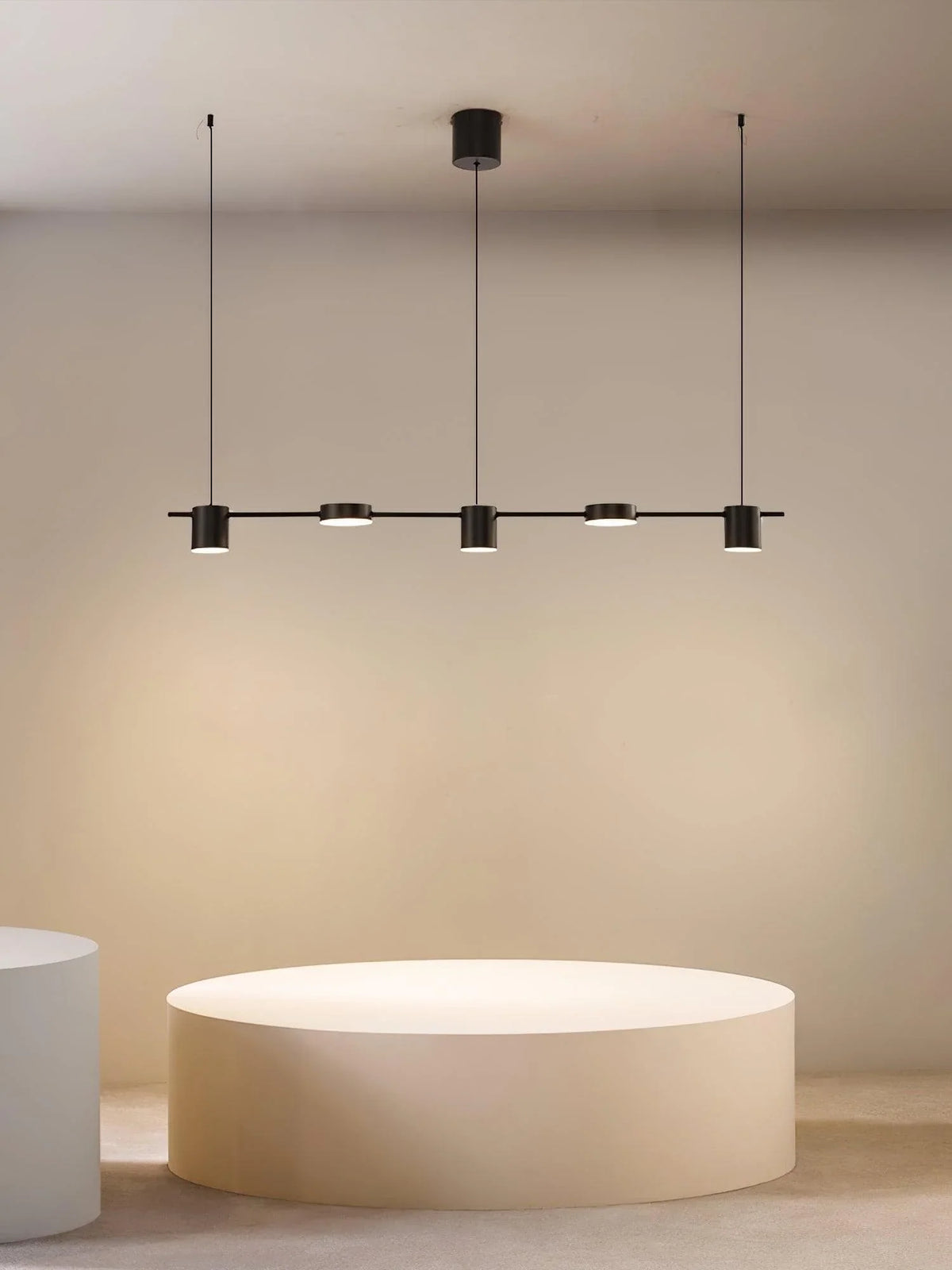 Metavaya Chandelier Counterpoint LED Linear Chandelier