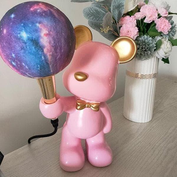Metavaya Table lamp Creative Bear Planet Table Lamp