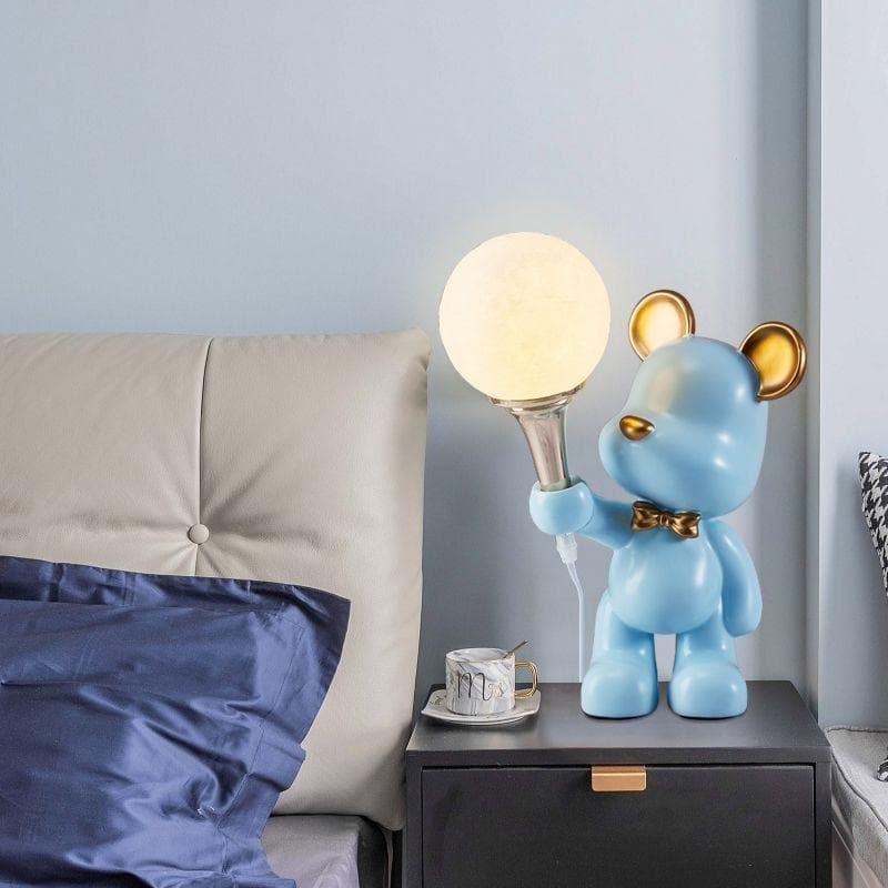 Metavaya Table lamp Creative Bear Planet Table Lamp