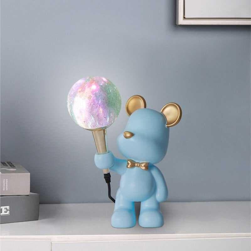 Metavaya Table lamp Creative Bear Planet Table Lamp