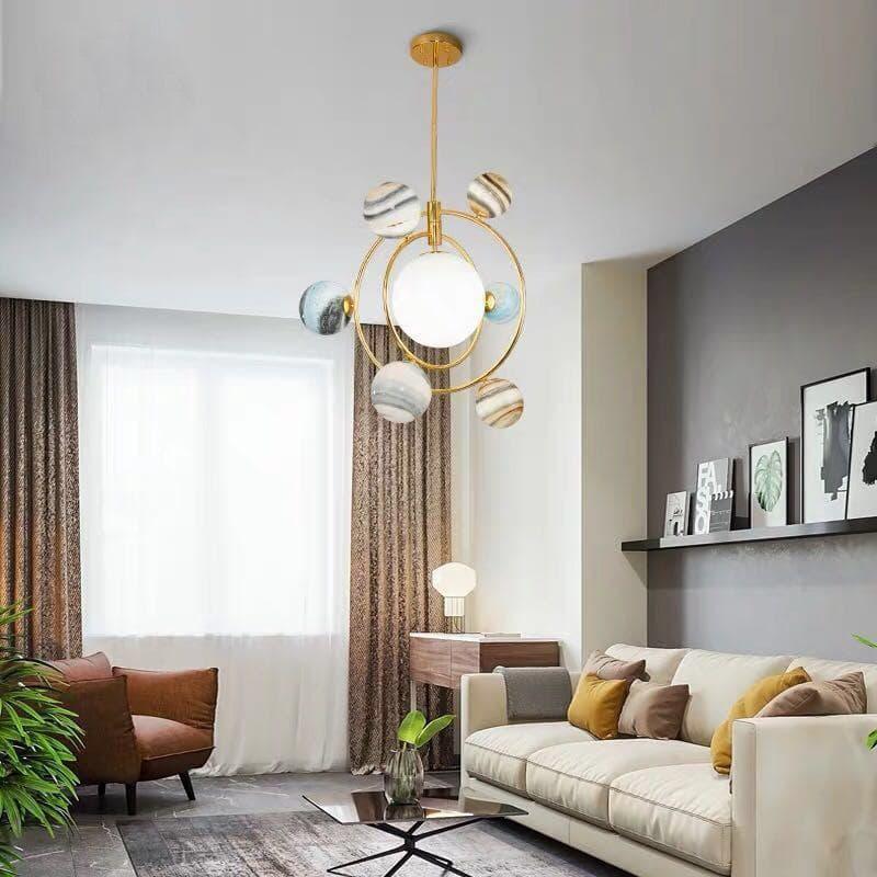 Metavaya Chandelier Creative Designer Planet Chandelier