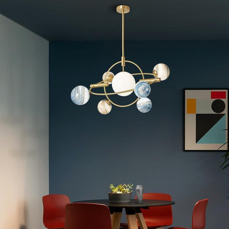 Metavaya Chandelier Creative Designer Planet Chandelier