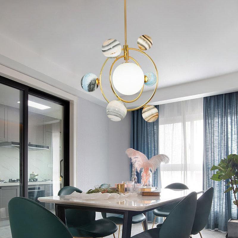 Metavaya Chandelier Creative Designer Planet Chandelier