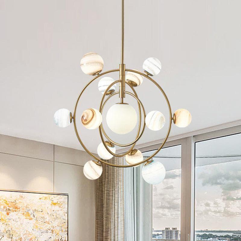 Metavaya Chandelier Creative Designer Planet Chandelier