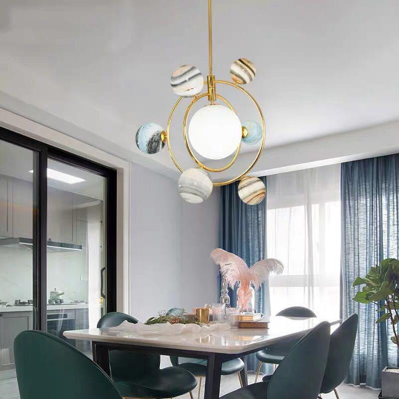 Metavaya Chandelier Creative Designer Planet Chandelier