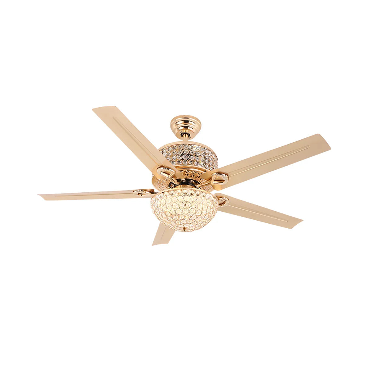 Crystal Tiffany Laure Ceiling Fan Light - view 23 | Metavaya