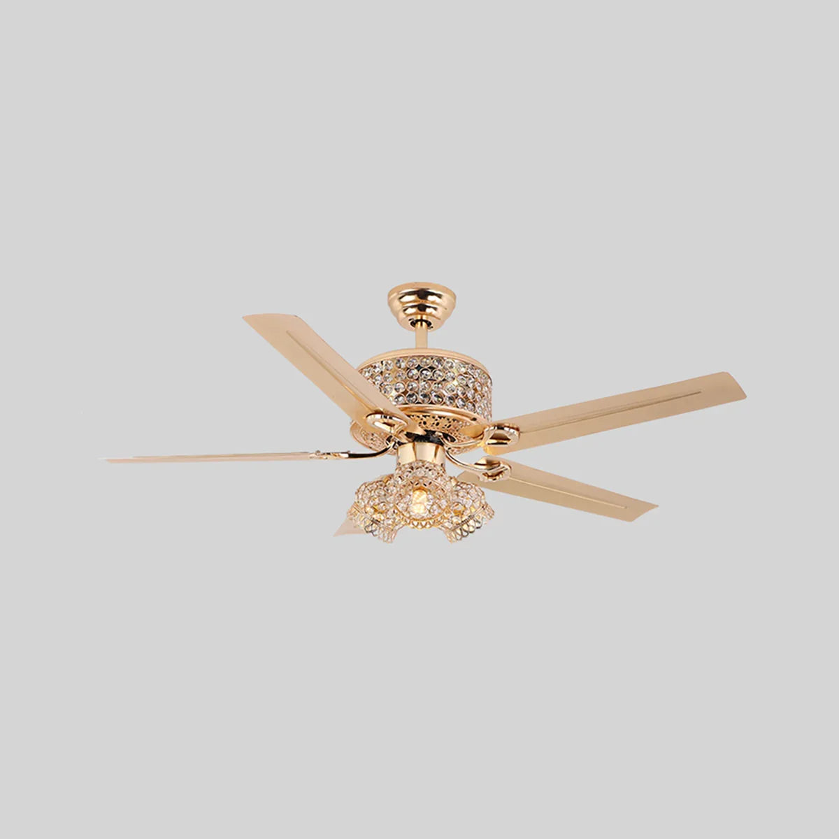 Crystal Tiffany Laure Ceiling Fan Light - view 21 | Metavaya