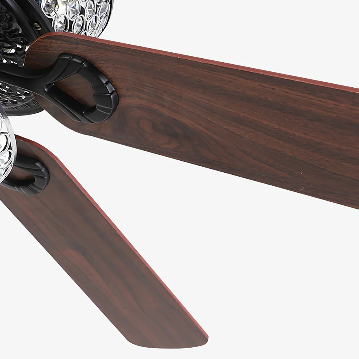 Crystal Tiffany Laure Ceiling Fan Light - view 16 | Metavaya