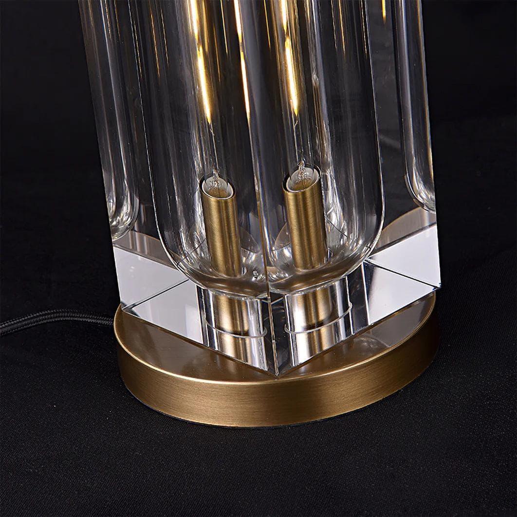 Metavaya Table lamp Crystal Cube Table Lamp