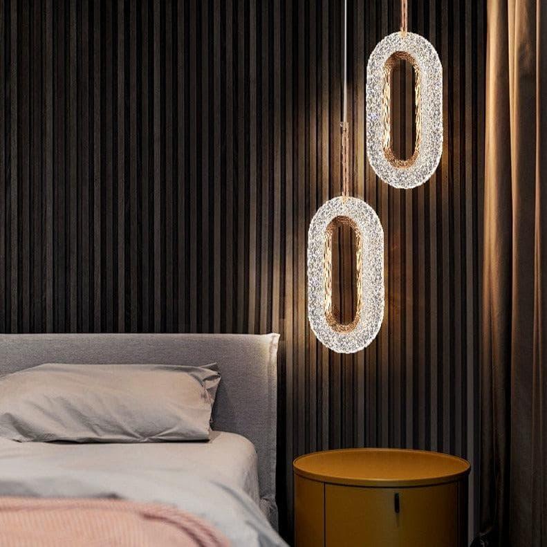 Metavaya Pendant light Crystal Wormhole Pendant Light