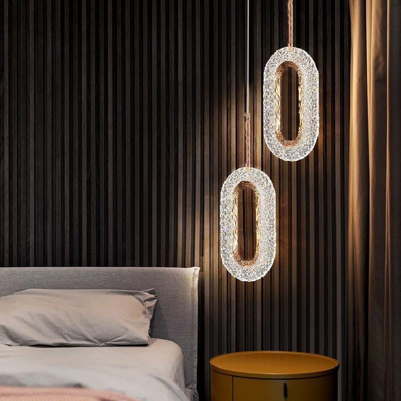 Metavaya Pendant light Crystal Wormhole Pendant Light