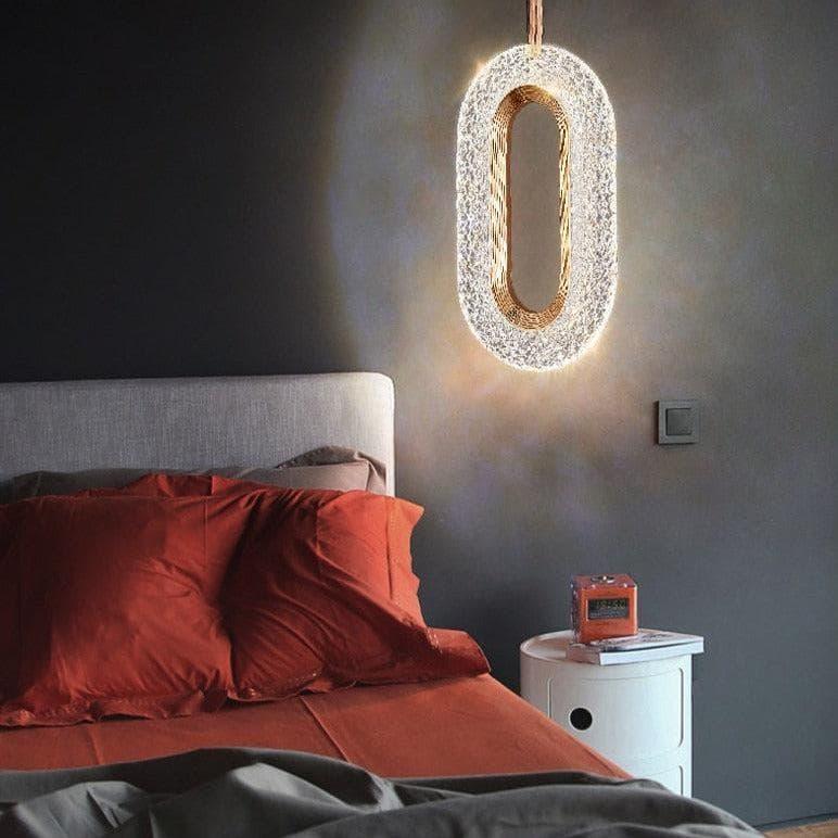 Metavaya Pendant light Crystal Wormhole Pendant Light