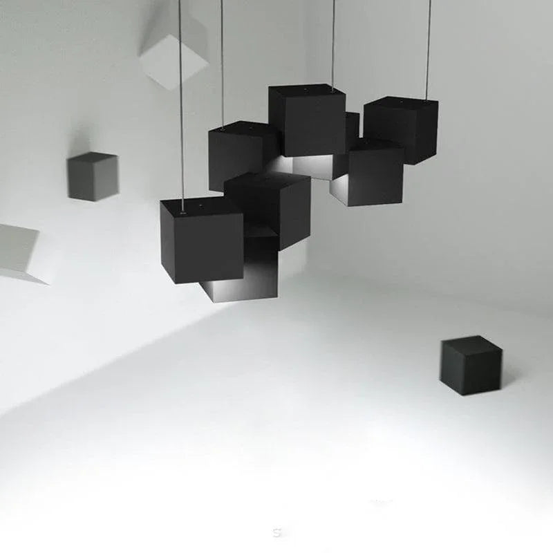 Metavaya Pendant Lights Cube Pendant Lights Cube Chandelier | Discount Sale
