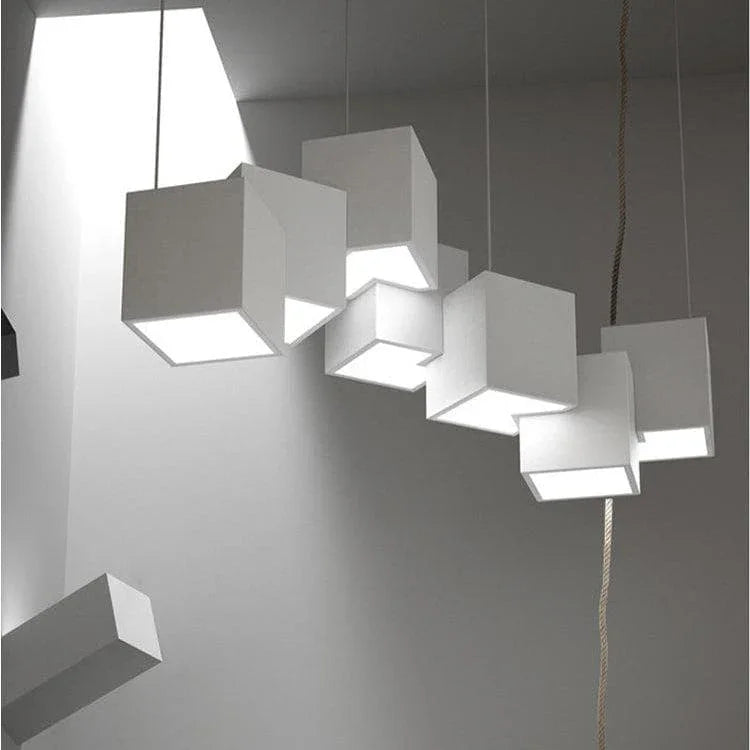 Metavaya Pendant Lights Cube Pendant Lights Cube Chandelier | Discount Sale