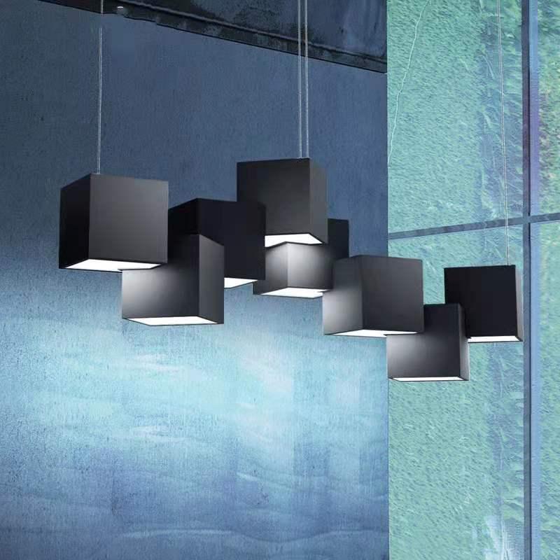 Metavaya Pendant Lights Cube Pendant Lights Cube Chandelier | Discount Sale