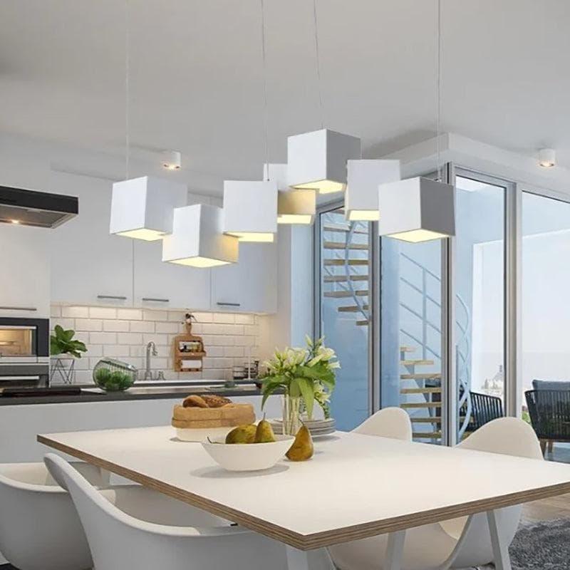 Metavaya Pendant Lights Cube Pendant Lights Cube Chandelier | Discount Sale
