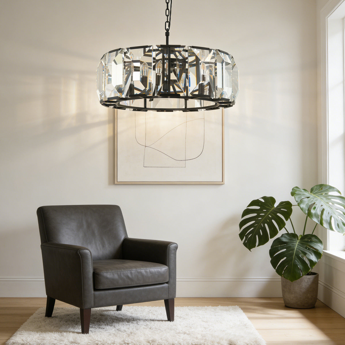 Cut_Glass_Chandelier_in_Cozy_Living_Room_Corner_Metavaya