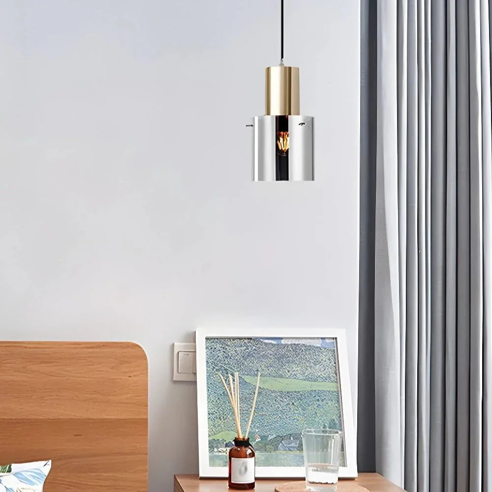 Metavaya Pendant light Cylindrical Glass Pendant Light