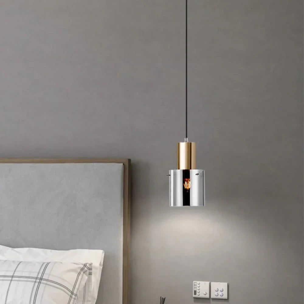 Metavaya Pendant light Cylindrical Glass Pendant Light