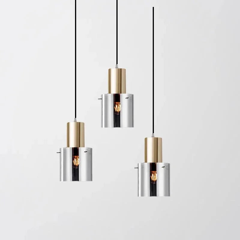 Metavaya Pendant light Cylindrical Glass Pendant Light