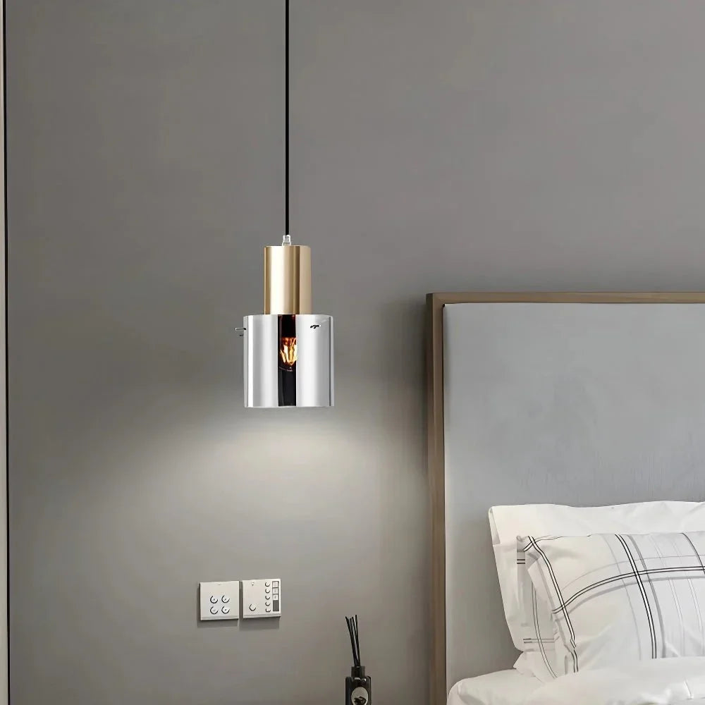 Metavaya Pendant light Cylindrical Glass Pendant Light