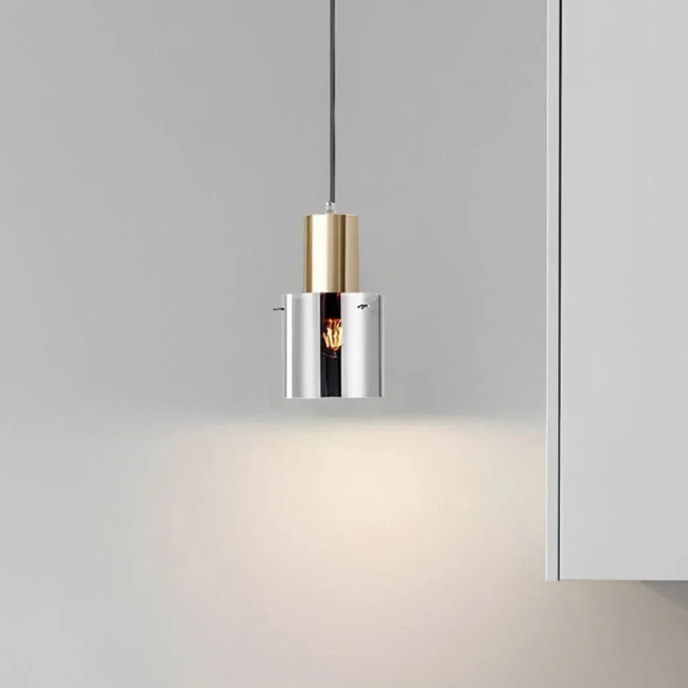 Metavaya Pendant light Cylindrical Glass Pendant Light