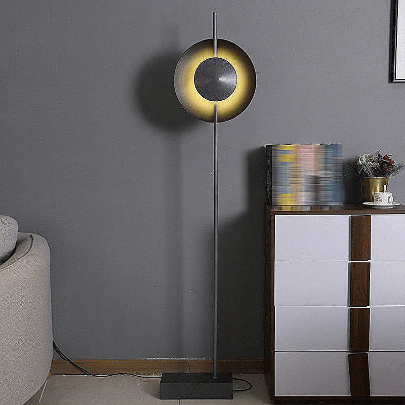 Metavaya Floor lamp W 35cm x H 168cm / W 13.8″ x H 66.1″ / Grey / US Plug Dawn Floor Lamp 662668899763 M2023123003-1 Dawn Floor Lamp | Discount Sale