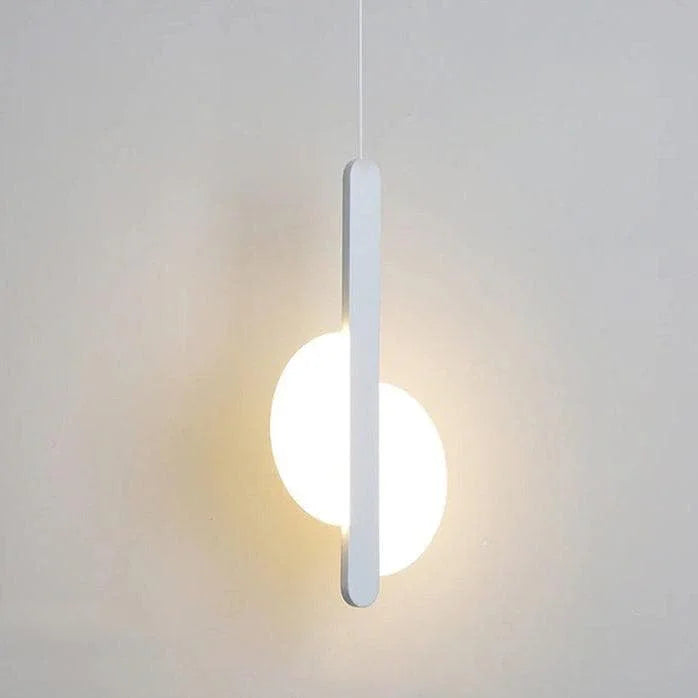 Metavaya Pendant lamp Style C Dia 20×H42cm / ∅7.8″ x H 16.5″ / White / Warm White Declan Pendant lamp 6938617817602 M2023120203-5