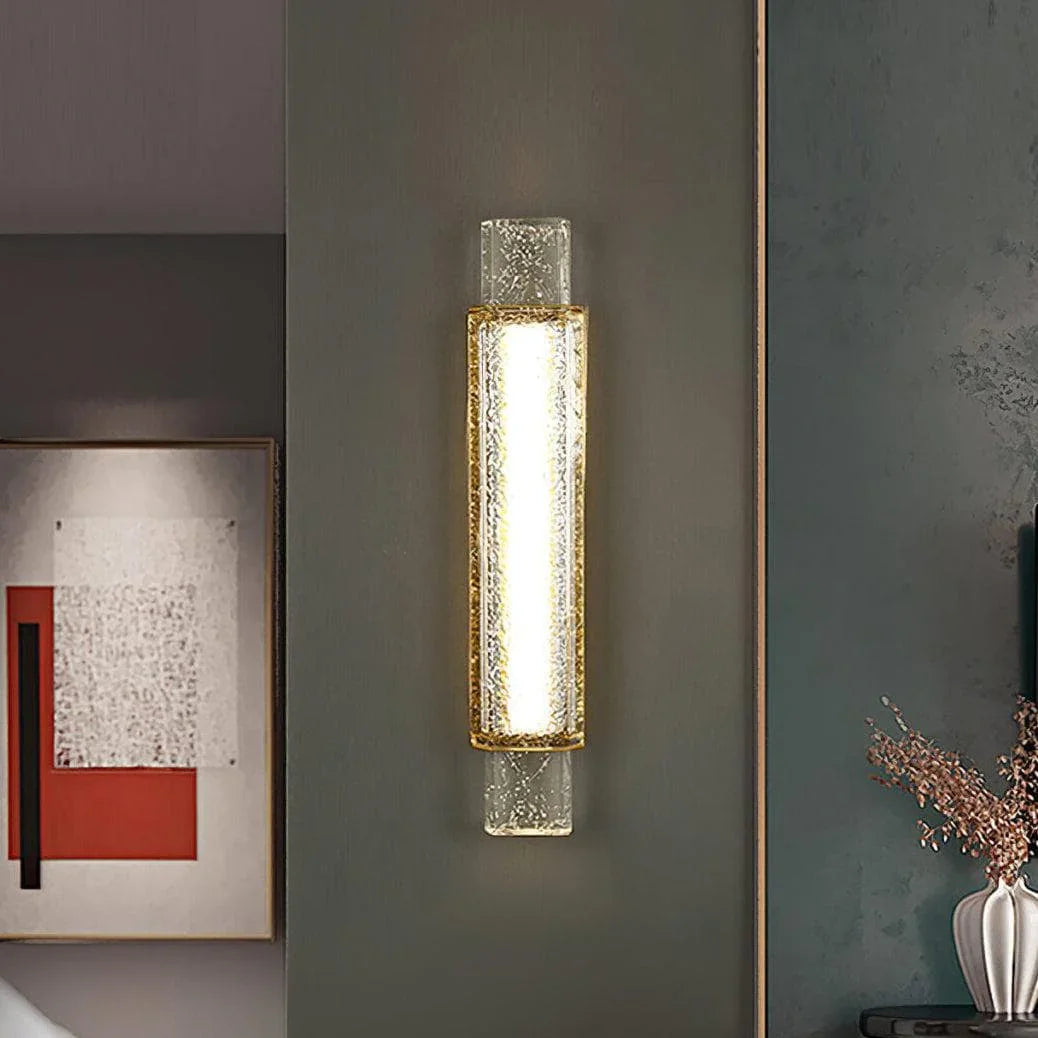 Metavaya Wall light Dia 10cm x H 42cm / ∅ 3.9″ x H 16.5″ / Gold / Warm White Deep Sea Wall Light 6938617815004 M2023111503-1