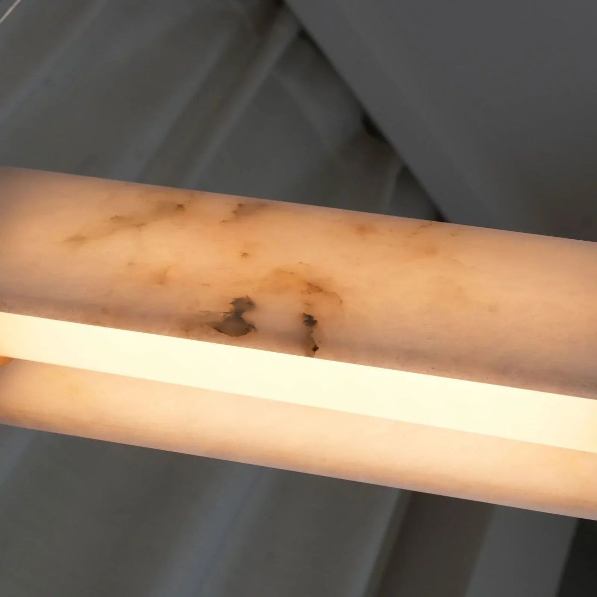 Delia Alabaster Chandelier - view 8 | Metavaya