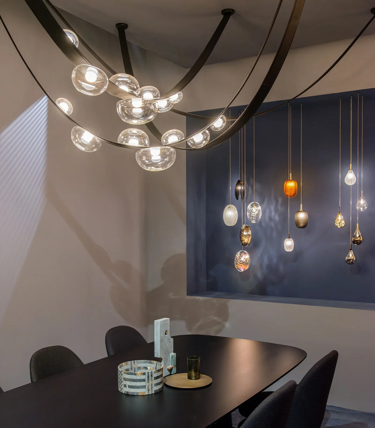 Dew Drops Chandelier - view 17 | Metavaya