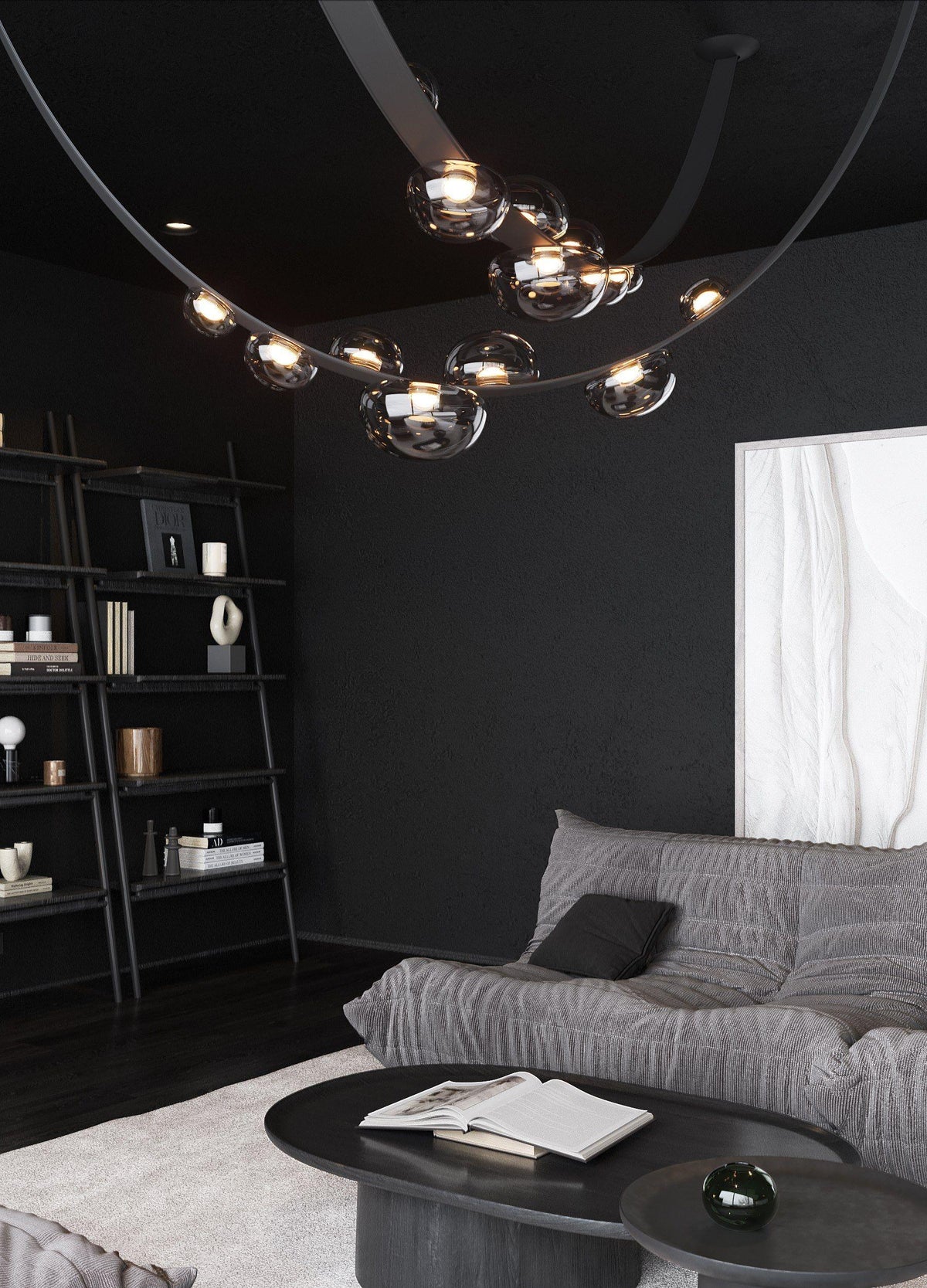 Dew Drops Chandelier - view 25 | Metavaya