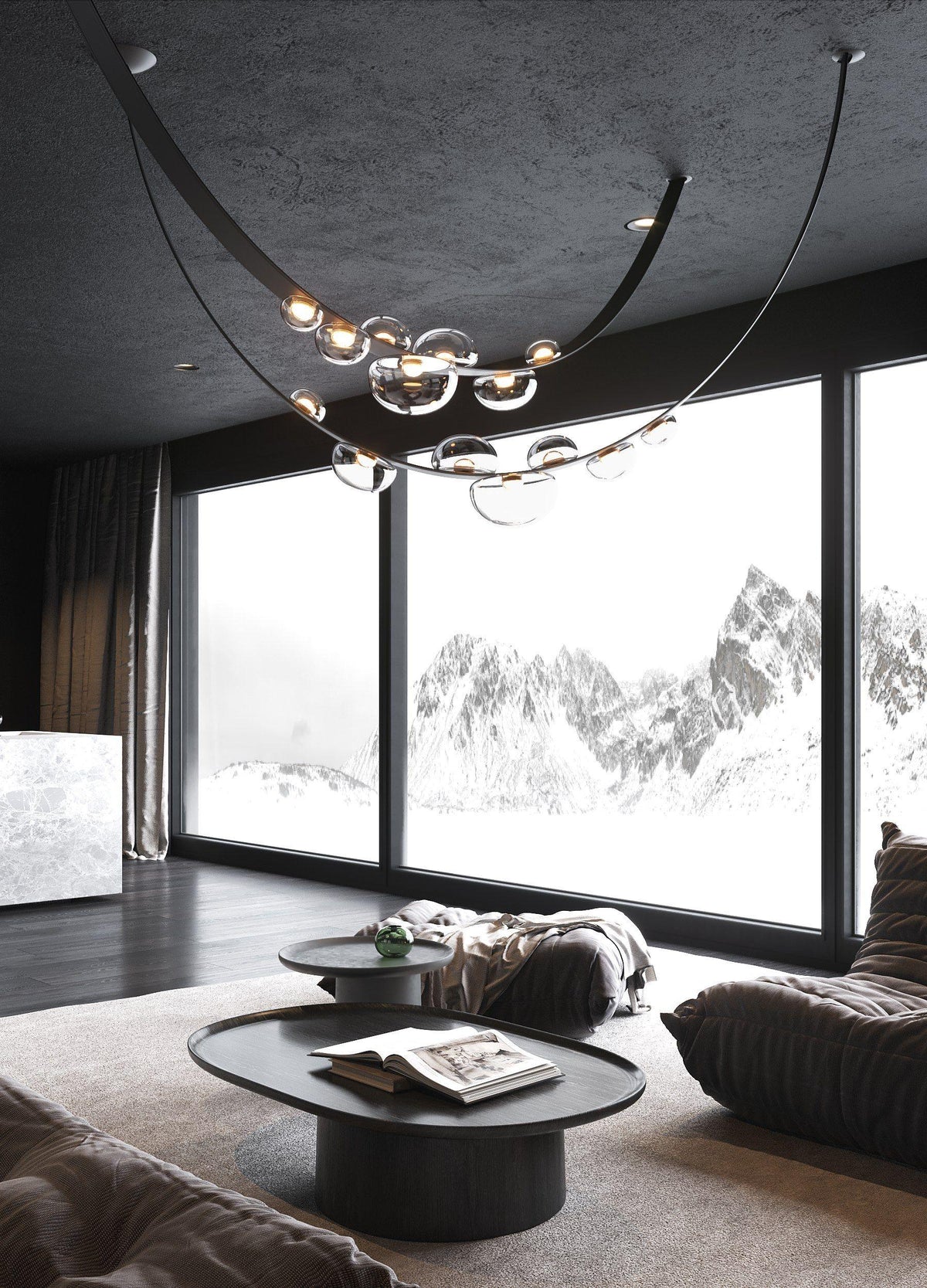Dew Drops Chandelier - view 30 | Metavaya