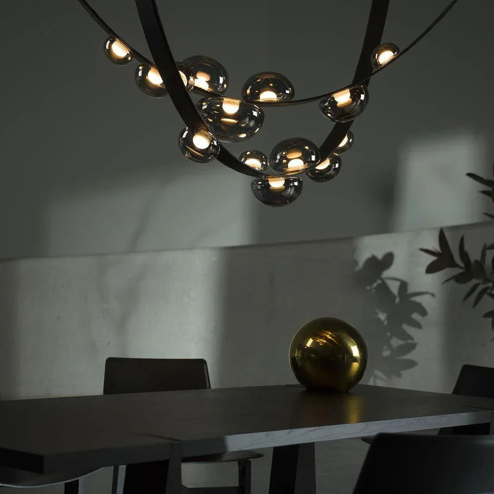 Dew Drops Chandelier - view 3 | Metavaya
