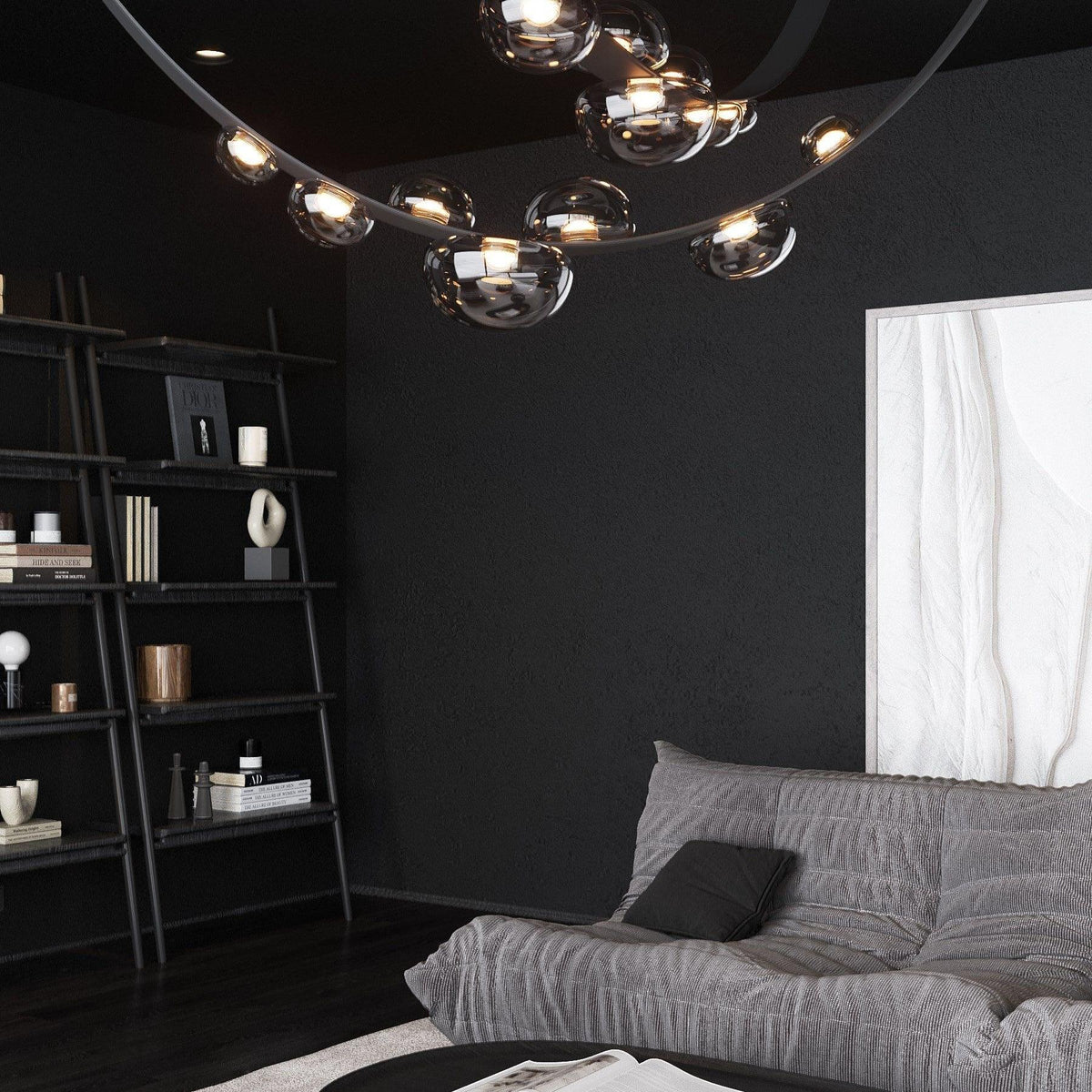 Dew Drops Chandelier - view 32 | Metavaya