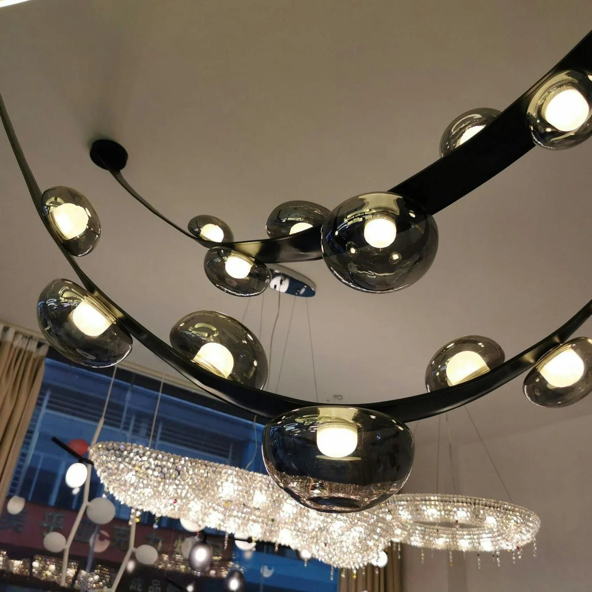 Dew Drops Chandelier - view 36 | Metavaya