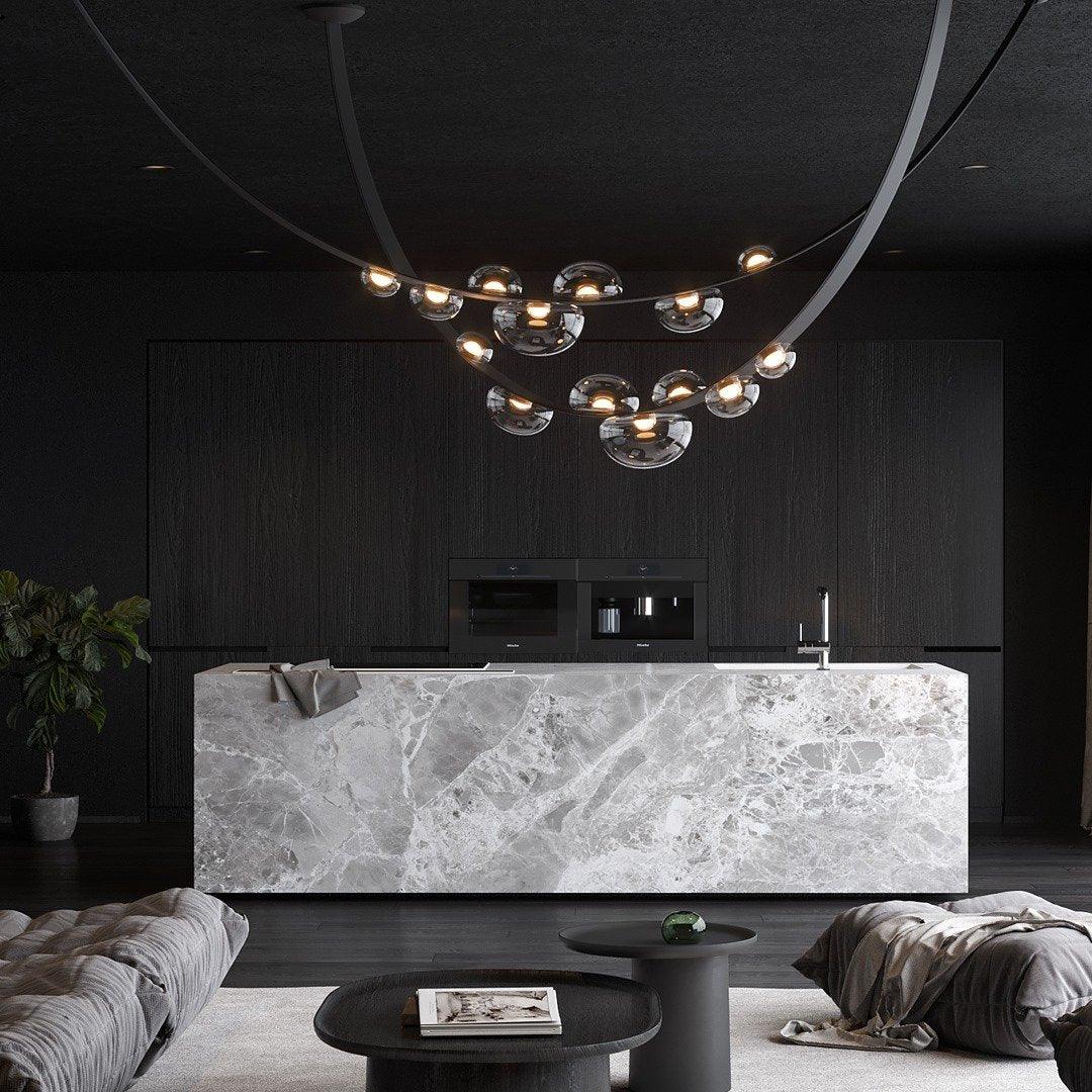 Dew Drops Chandelier - view 8 | Metavaya