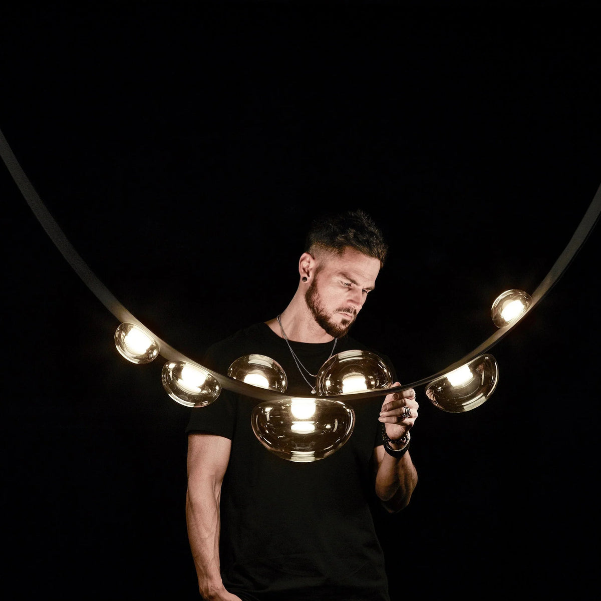 Dew Drops Chandelier - view 20 | Metavaya