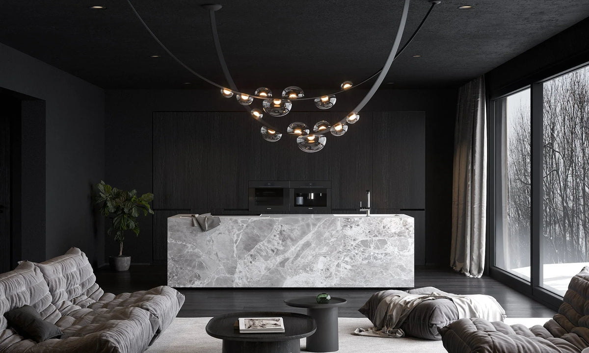 Dew Drops Chandelier - view 38 | Metavaya
