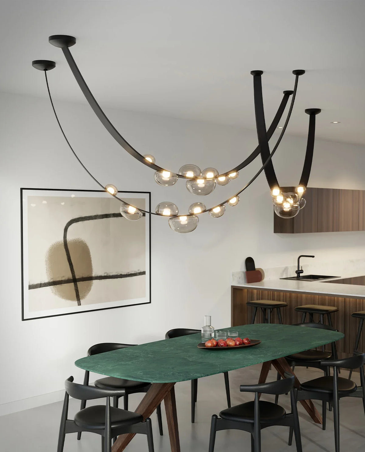 Dew Drops Chandelier - view 12 | Metavaya