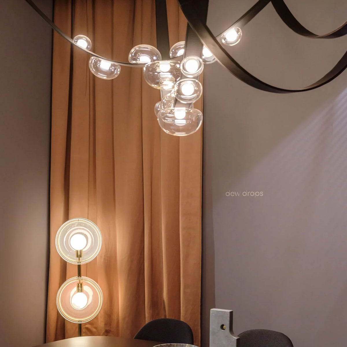 Dew Drops Chandelier - view 11 | Metavaya