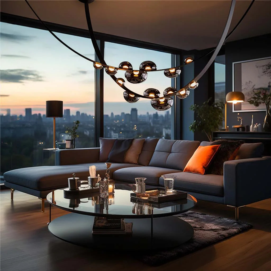 Dew Drops Chandelier - view 13 | Metavaya