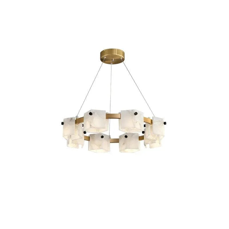 Metavaya chandelier Diamond shaped marble chandelier